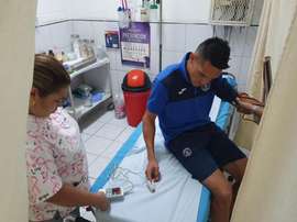 Rougier relató los hechos con los barras de Olimpia de Honduras. MotaguaCOM