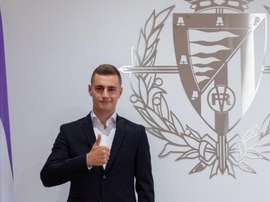 De Frutos ya se siente pucelano. RealValladolid