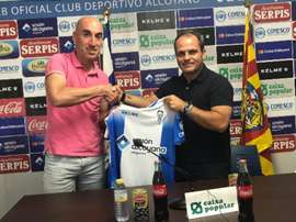 José Juan tiene ganas de un triunfo a domicilio. Twitter/CD_Alcoyano