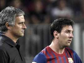 Mourinho admira a Messi. EFE