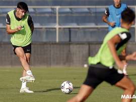Jozabed dejó la puerta abierta a seguir en Málaga. MálagaCF