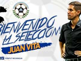 Juan Vita, nuevo seleccionador de Nicaragua. Fenifutnica