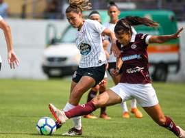 Las campeonas brasileñas denuncian la brecha salarial. Corinthiansfem