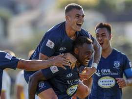 La competición para por el coronavirus y Auckland City se lleva el título. Twitter/AucklandCity_FC