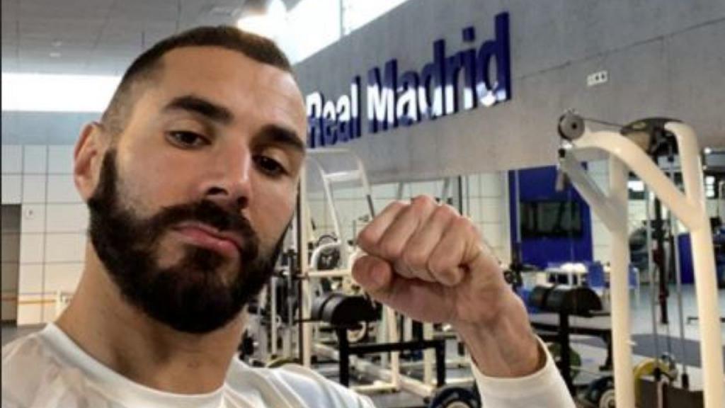 Who Said Rest Benzema Hit The Gym On His Day Off Besoccer