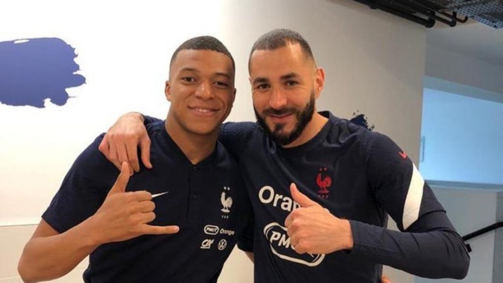 images Mbappe Benzema Gif deseada en el real madrid