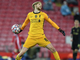 Klopp sorprendió con Kelleher en la Champions. EFE