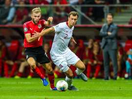 Viena se blinda para el Austria-Israel. Twitter/oefb1904