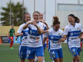 La UDG Tenerife espera que el Heliodoro siga siendo talismán. Twitter/UDGTenerife