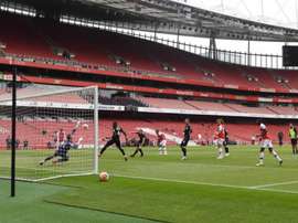 El Arsenal se lució ante el Charlton Athletic en la vuelta al Emirates. Twitter/Arsenal