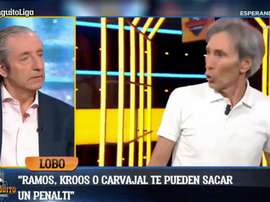 Carrasco admitió que fingía penaltis. Captura/elchiringuitotv
