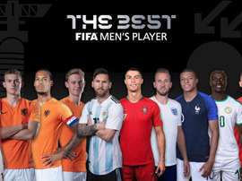 Os candidatos ao The Best de 2019. FIFA