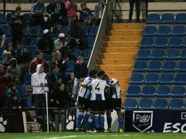 El Hércules venció por la mínima al Cornellà. Twitter/cfhercules