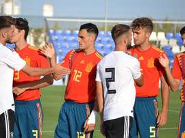 Alemania le ha robado el triunfo a España en el último suspiro. Twitter/SeFutbol