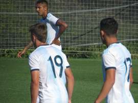 Argentina y Honduras se tantean en Benidorm. SeleccionArgentina