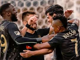 Los Angeles dominaron gran parte del partido. Twitter/LAFC