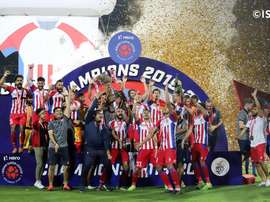 El ATK se impuso con tres goles españoles. Twitter/IndSuperLeague
