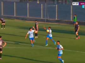 El Malagueño rescata un punto ante el Antequera. Captura/101TV