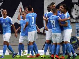 El Chemnitzer quiere dejar atrás la polémica de su capitán. Twitter/Chemitzer