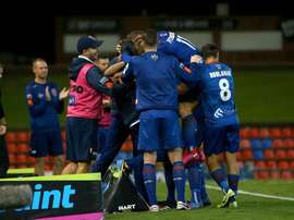 El club confirmó el positivo. Twitter/NewcastleJetsFC