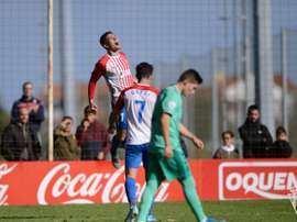 Bertín fue la pesadilla del Castilla. RealSporting