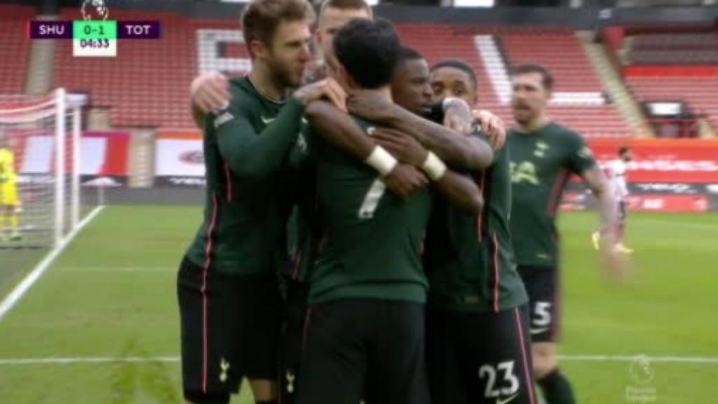 Aurier, Son y Kane dejaron temblando al Sheffield United ...