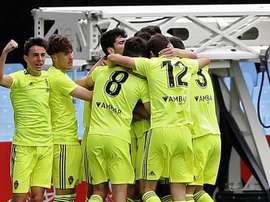 El Zaragoza selló su pase a la final ante el Celta. Twitter/RealZaragoza