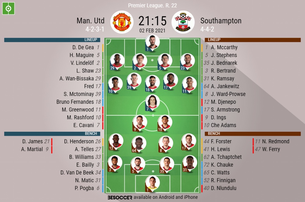 Man Utd V Southampton As It Happened