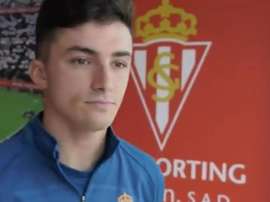 Manu García, desbordado de felicidad por entrar en España Sub 21. Captura/RealSporting