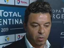Gallardo reconoció fallos en los últimos partidos. Captura/CopaArgentina