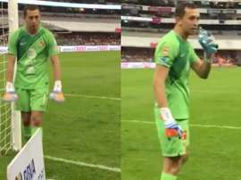Marchesín se burló de Tigres. Capturas/WDeportes