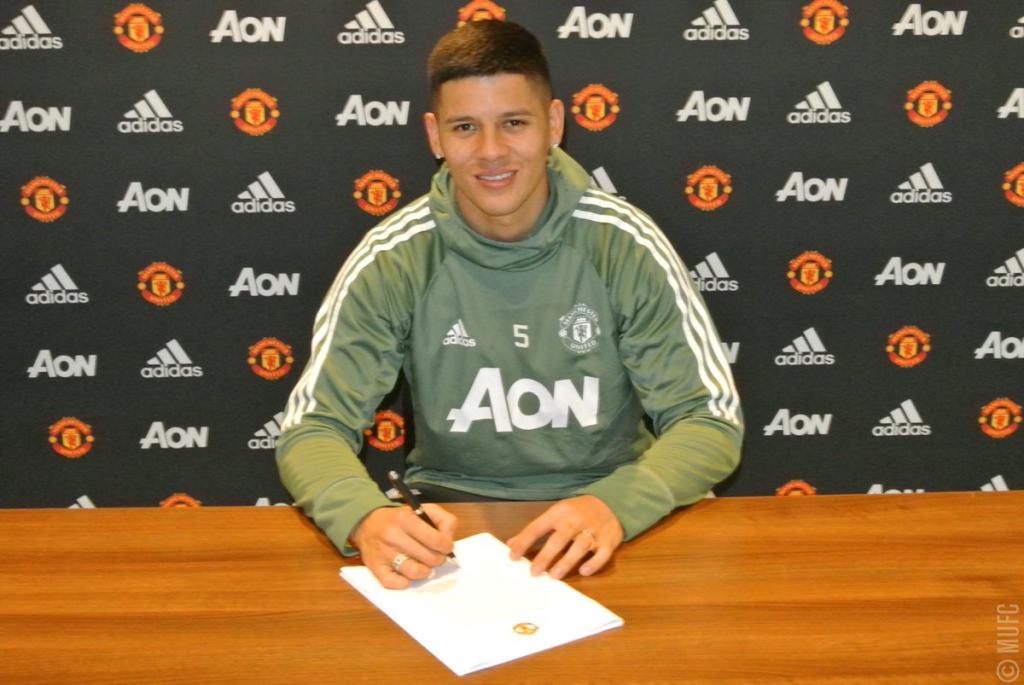 Officiel Marcos Rojo Prolonge A United Jusqu En 2021