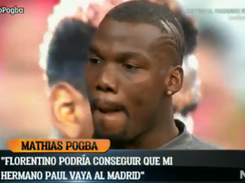 El hermano de Pogba aviva la llama. Captura/ElChiringuito
