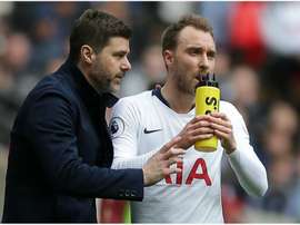 Pochettino confía en que la puerta del Tottenham quede bien cerrada. AFP