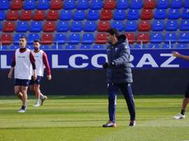 Míchel podría repetir alineación. Twitter/SDHuesca