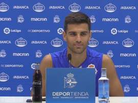 Somma analizó el buen momento de su equipo. RCDeportivo