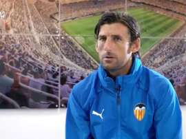 La importancia de la Youth League para Angulo. Captura/ValenciaCF