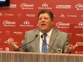 El 'piojo' Herrera explotó al preguntarse sobre los árbitros. Captura/WDeportes