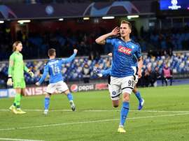 Milik regala la vittoria al Napoli. Twitter/LFC