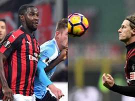 Abate y Zapata apuntan a la salida. AFP