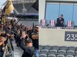 Los hinchas de Los Angeles FC trolearon a Beckham. Capturas/Goal