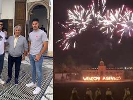 Los hermanos Asensio fueron recibidos por todo lo alto. Instagram/igor.asensio