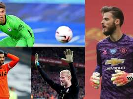 Ce sont les 10 gardiens de but les mieux payés de la Premier League 2020-21. EFE / AFP