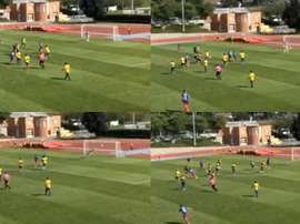 Héry, primer goleador de la Champions 20-21. Capturas/Youtube/Futbolconkarma