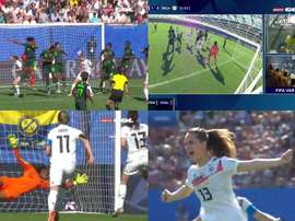 Del posible gol anulado de Alemania al segundo tanto germano. Captura/GOL