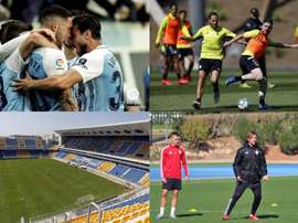 LaLiga suspendió las dos próximas jornadas. LaLiga/UDLasPalmas/EFE/Twitter/U_D_Almeria