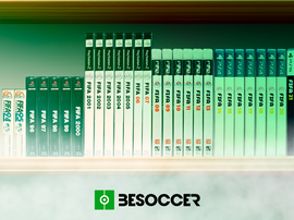 Estas son todas las portadas del FIFA. EASPORTS