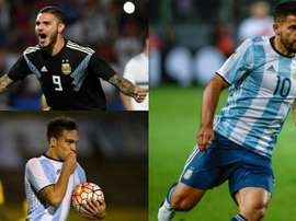 Cuatro aspirantes y tres vacantes para el '9' en la Copa América. BeSoccer/EFE