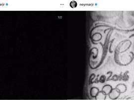 Neymar se sumó a la oleada contra el racismo. EFE