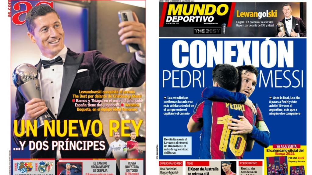 Portadas De La Prensa Deportiva Del 18 12 20